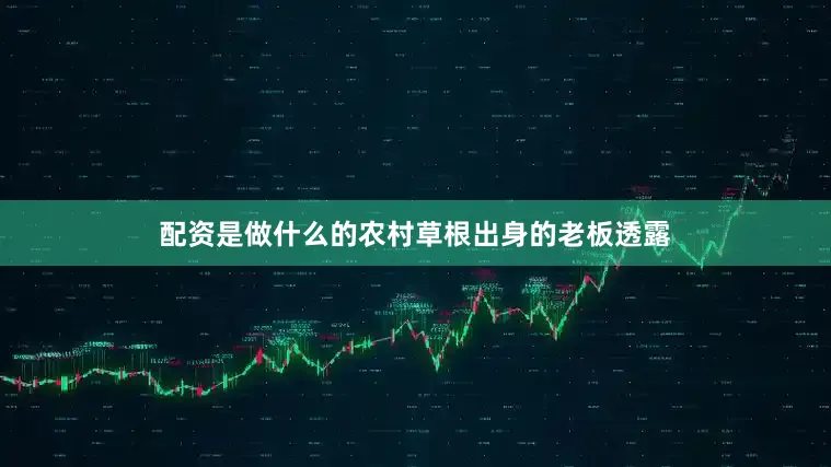 配资是做什么的农村草根出身的老板透露